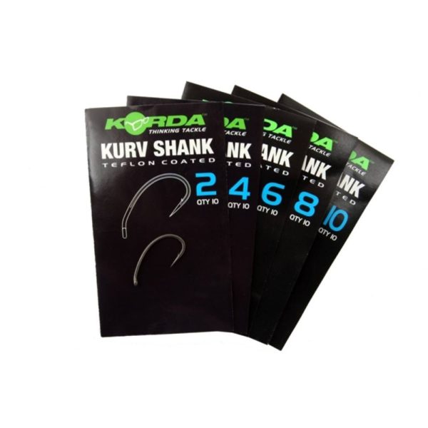 Korda Kurv Shank Size 04 - hook, bojlis hook