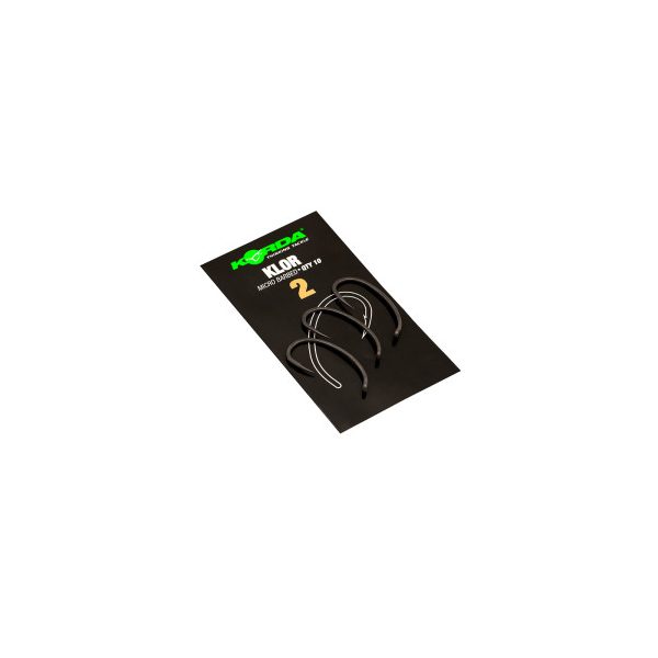 Korda - Klor Micro Barbed Size 2 - bojlis hook