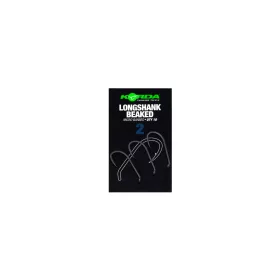 Korda Longshank Beaked 2 Eyed, Barbed Boilie Hook 10pcs