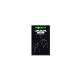 Korda Longshank Beaked 6 Eyed, Barbed Boilie Hook 10pcs