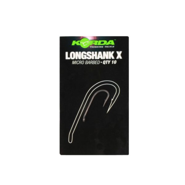 Korda Long Shank X Size 08 - carp hook