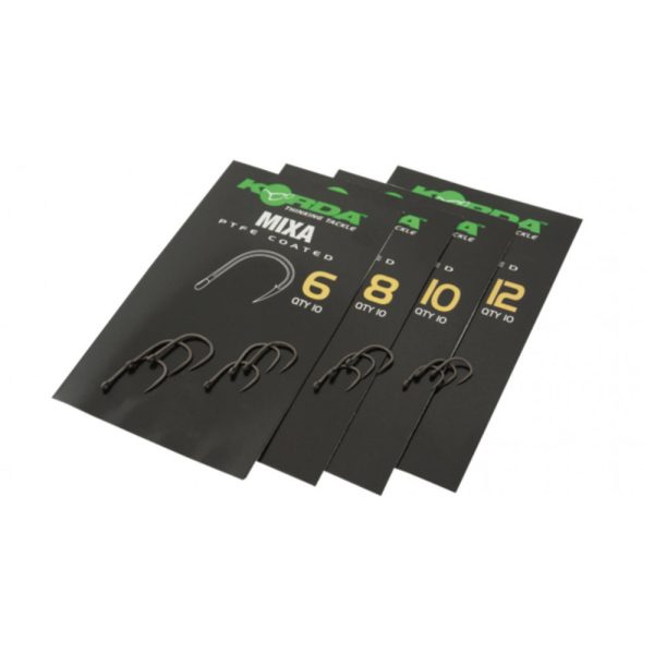 Korda Mixa B Hook 12-Teeth, Barbless Boilie Hook 10pcs