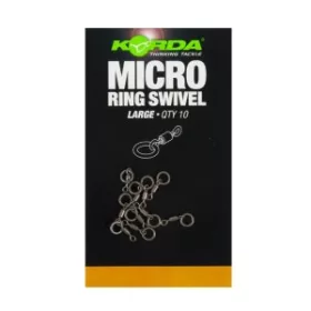 Korda Micro Rig Ring Swivel Large - micro swivel