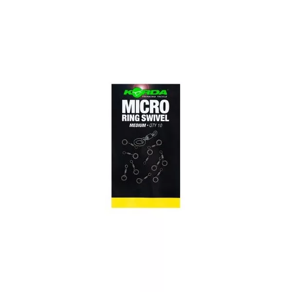 Korda Micro Rig Ring Swivel Medium - micro swivel