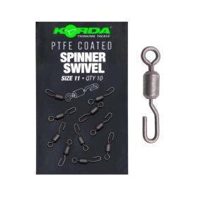 Korda PTFE Spinner Swivel XX 11 Swivel 10pcs