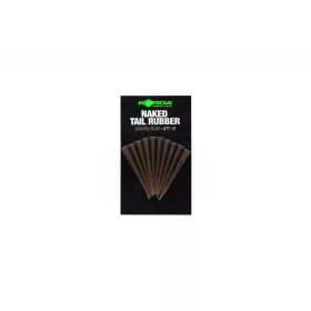 Korda Naked Tail Rubber Gravel/Clay Silicone Sleeve 10pcs
