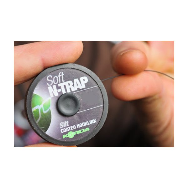 Korda N-Trap Semi Stiff 15lb Silt - bojlis starter line
