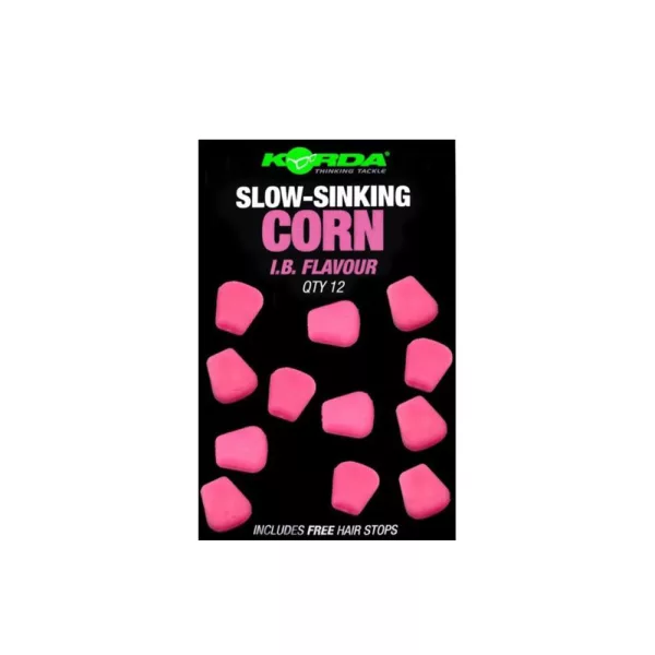 Korda Slow Sinking Corn Fruity Squid Pink Rubber Corn