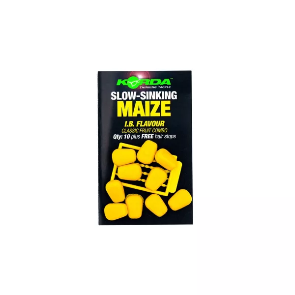 Korda Slow Sinking IB Maize Yellow Rubber Corn