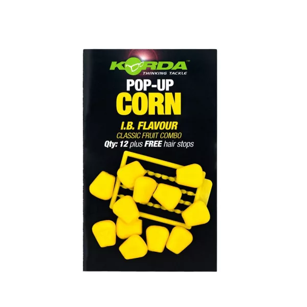 Korda Pop-up Corn IB Yellow Rubber Corn