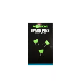   Korda 20x Double Pins For Rig Safes Double Hook Retaining Pins for Rig Box