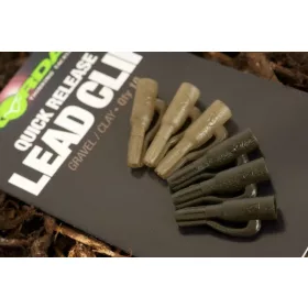 Korda Quick Release Clip Clay / Gravel - lead clip