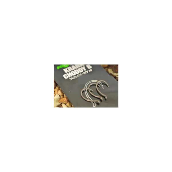 Korda Krank Chod Barbless 6- Barbless Hook 10pcs