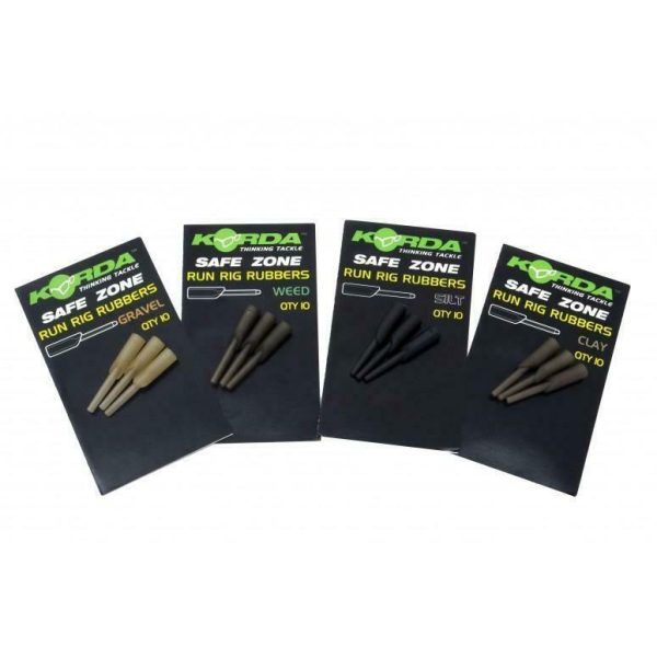 Korda Rubbers Silt - black - rubber bell, rubber cone