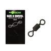 Korda Swivels Size 8 Swivel clamps 20 pcs