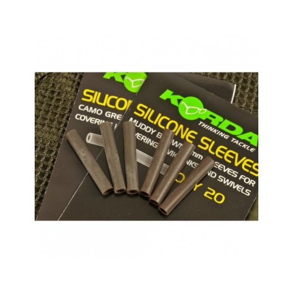 Korda Silicone Sleeves - Weedy Green - silicone tube