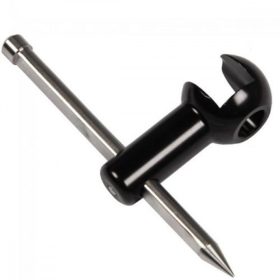   Korda Singlez Spike Ball Stabiliser - Aluminium - Black - bankstick stabilizer