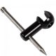 Korda Singlez Spike Ball Stabiliser - Aluminium - Black - stabiliser