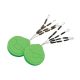 Korda Sinkers Medium Weedy Green Leader Weight 12pcs