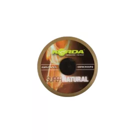 Korda Super Natural Gravel Brown Braided Leader Line 18lb
