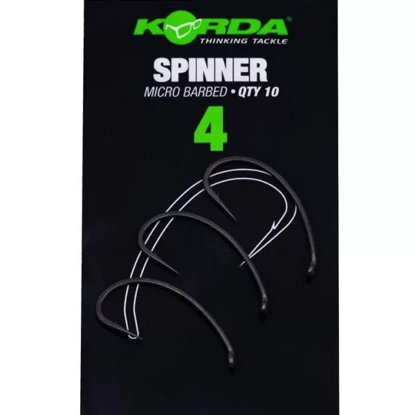 Korda Spinner Size 4 Barbed Hook