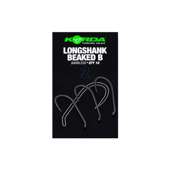 Korda Spinner B Hook 4-Prong, Barbless Boilie Hook 10pcs