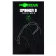 Korda Spinner B 5 Eyed, Barbed Boilie Hook 10pcs