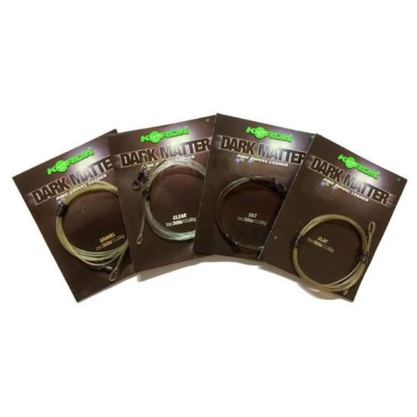 Korda Dark Matter Leader Ring Swivel Weedy Green Pre-Tied Boilie Rig