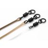 Korda Dark Matter Leader Ring Swivel Clear 30lb 30cm Pre-tied Boilie Rig