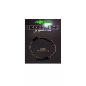   Korda Dark Matter Leader QC Swivel Gravel 30lb 30cm Pre-Tied Carp Rig
