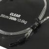 Korda Dark Matter Leader QC Swivel Clear Pre-Tied Boilie Rig 50cm