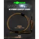 Korda - Dark Matter Leader 50 cm QC Hybrid Clip Weed quick-release weed-colored leader