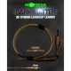 Korda - Dark Matter Leader 50 cm QC Hybrid Clip Gravel quick-release gravel-colored leader
