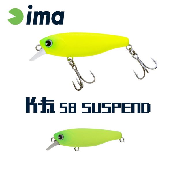 Ima K-Fat 58 Suspend 5.8cm 8gr 004 Mat Chart Wobbler