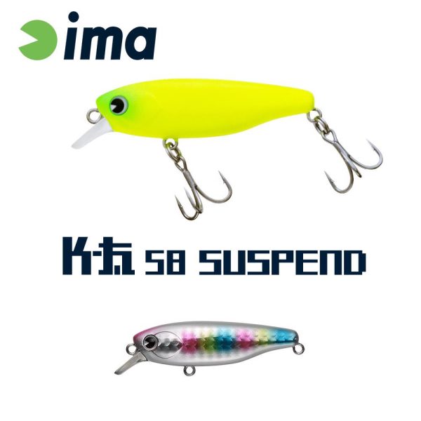 Ima K-Fat 58 Suspend 5.8cm 8gr 005 Cotton Candy Wobbler