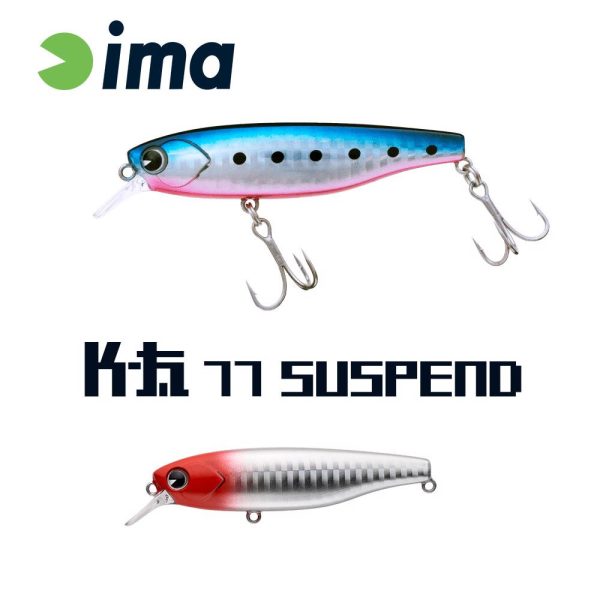 Ima K-Fat 77 Suspend 7.7cm 12gr 001 Red Head Wobbler