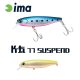 Ima K-Fat 77 Suspend 7,7cm 12gr 002 Chart Back Pearl Wobbler