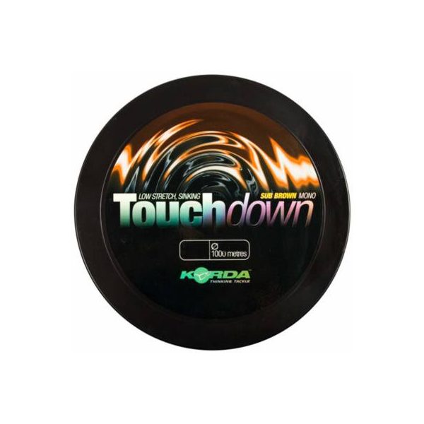 Korda Touchdown 20lb Brown - monofilament main line for boating