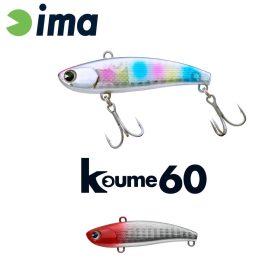 Ima Koume Vibration 60 6cm 11gr 101 Red Head Wobbler