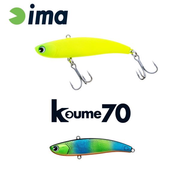 Ima Koume Vibration 70 7cm 13gr 121 Kingfisher Wobbler