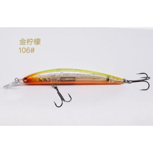 LUREFANS A8S - Sinking D-MR 7g/80mm, color code 6 Wobbler