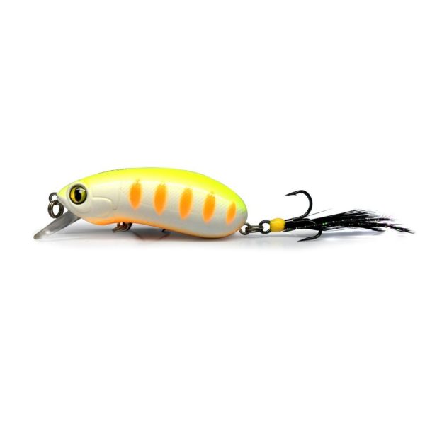 LUREFANS CC60 - Slow sinking 9.5g/60mm, 55 "Lime Orange" color code Wobbler