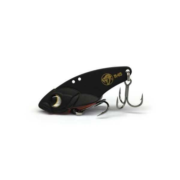 LUREFANS R45 - Sinking 10g/45mm, 37 Magic Black colour code Bladed artificial lure