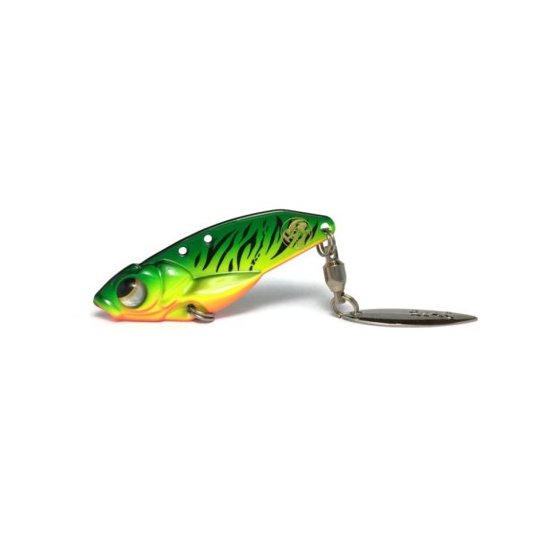 LUREFANS SR40 - Sinking 7.8g/40mm, 6-inch Fire Tiger colour code Bladed artificial lure