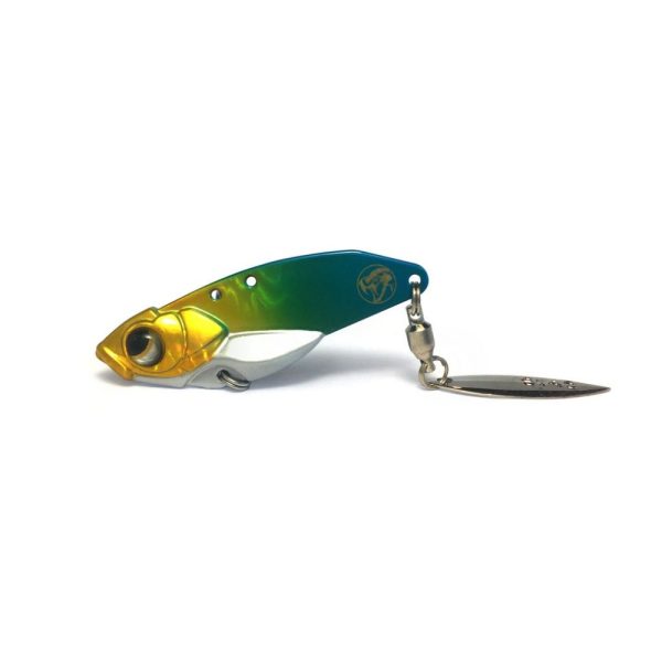 LUREFANS SR45 - Sinking 10,3g/45mm, color code 9 Gold & Blue Bladed artificial lure