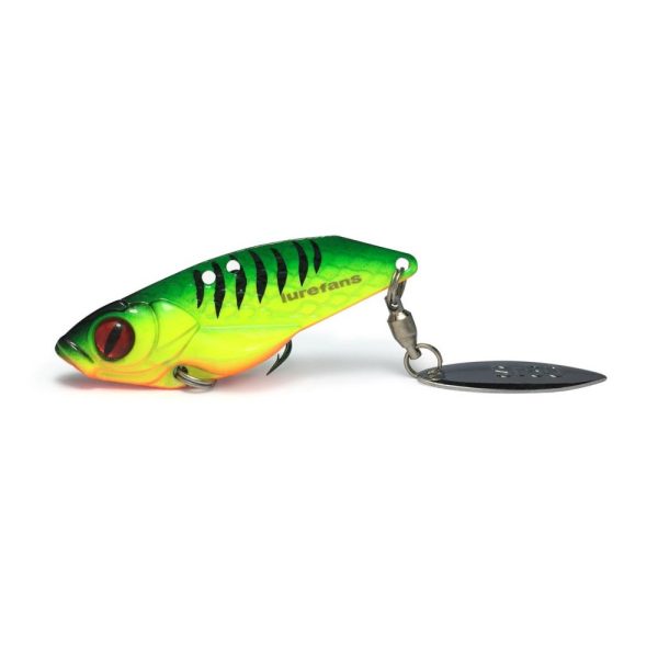 LUREFANS SR50 - Sinking 13.5g/50mm, 4-inch Fire Tiger colour code Bladed artificial lure