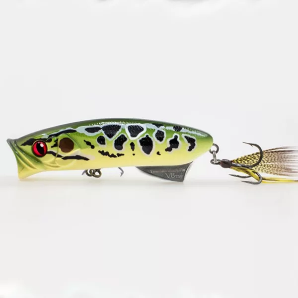 LUREFANS V8 - Popper 12g/80mm, 15 color code Wobbler