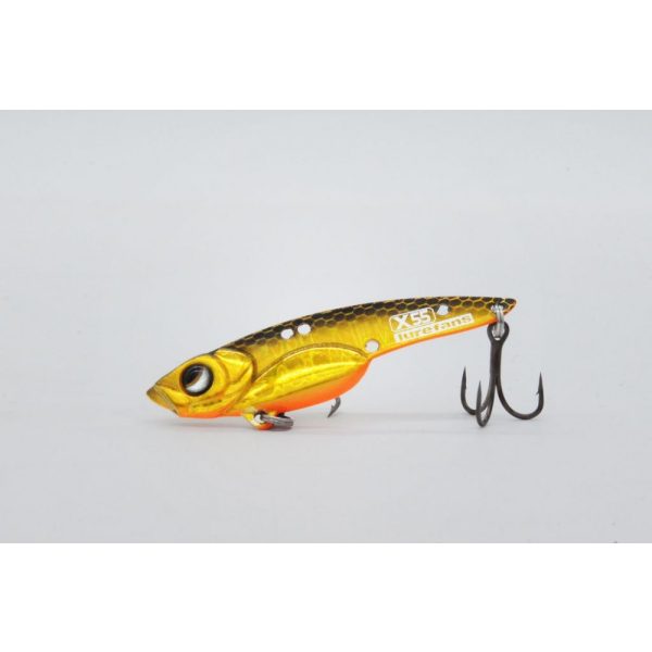 LUREFANS X55 - Sinking 9,5g/55mm, 10 weight Black & Gold colour code Bladed artificial lure