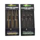 Korda Leadcore Ring Swivel Weed/Silt Pre-Tied Boilie Rig 3pcs