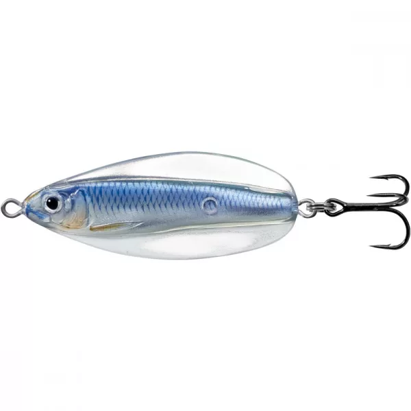Livetarget Erratic Shiner Spoon Silver/Blue 7gr 5cm Wobbling Spoon